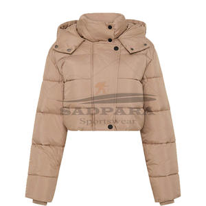 Chaquetas gruesas acolchadas para mujer, abrigo de invierno de gran tamaño para mujer, ropa de abrigo acolchada elegante, moda cálida - Product Image 4