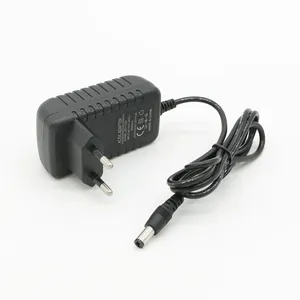 Universal led ac dc wall plug camera euro us asap input 100 240v ac 50/60hz adaptor 12v 1a 9v 1a power adapter
