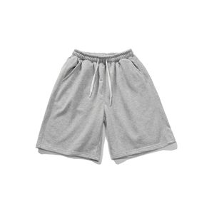 Vente en gros de shorts de basket-ball en coton et polyester brodés shorts vierges de haute qualité pour hommes sport coton éponge française expédition DDP - Product Image 1