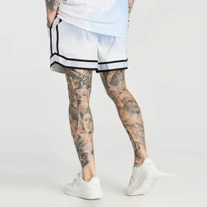 Short de basket-ball à séchage rapide pour hommes, avec cordon de serrage, logo personnalisé, broderie, poches en maille respirante, vêtements de basket-ball personnalisables - Product Image 6