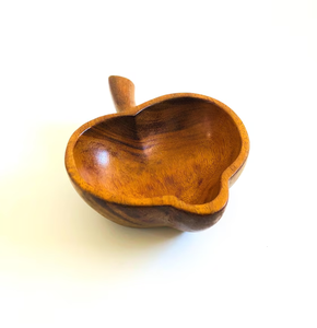 Design populaire bol en bois fruits forme récipient alimentaire dernières pièces bol de service en bois centres de table à dîner - Product Image 1