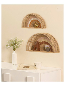 Lovely Design Perfect Storing Toys In The Children Room Charming Details Handmade Rainbow Shaped Paper Wall <b>Shelf</b> For Kid - Product Image 6