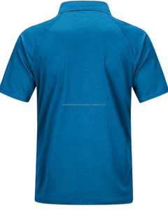 TASBI INTERNATIONAL Polo en coton imprimé pour homme grande taille Premium 220 grammes Polos en coton pour homme grande taille - Product Image 3