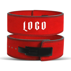 เข็มขัดหนังวัวสำหรับเล่นฟิตเนสเข็มขัดสำหรับยิมเข็มขัดพยุงหลังสำหรับออกกำลังกายยกน้ำหนักปรับแต่งโลโก้ได้ตามต้องการ - Product Image 6