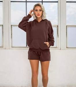 Sudadera con capucha de gran tamaño personalizada para mujer, Jersey informal, sudadera en tejido de punto largo para invierno - Product Image 2