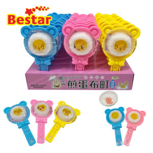 Fabricante de gomitas de 20g, dulces de fiesta personalizados, pudín, huevo, gelatina, Caramelo Suave con caramelo popelado - Product Image 1