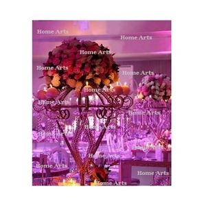 <b>Set</b> Of 5 Different Size Acrylic Centerpieces Unique Design Customized Shape Wedding Decorative Centerpiece - Product Image 2