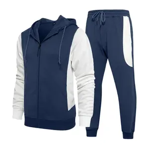 Wholesale Elastic Men's Training and Workout Sport Wear High Quality OEM Custom Fitness Gym Wear Sets Tracksuit