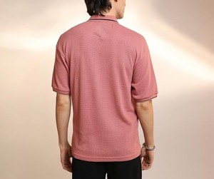 Manufacturers Wholesale Men's Regular Fit <b>Half</b>-<b>Button</b> Closure Polo T-<b>Shirt</b> For Casual Wear - Product Image 5