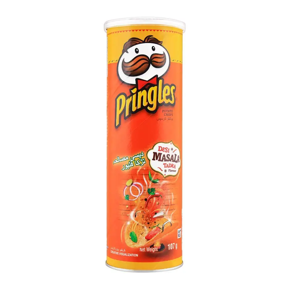 Pringles 110g đóng hộp căng phồng thực phẩm Snack khoai tây chiên kỳ lạ Snack khoai tây chiên