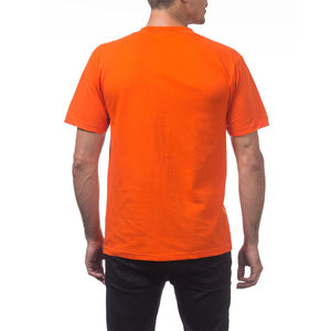 Camiseta de Cuello Redondo para Hombre, Cómoda, Suave, 100% Algodón, Gruesa, Lisa - Product Image 5