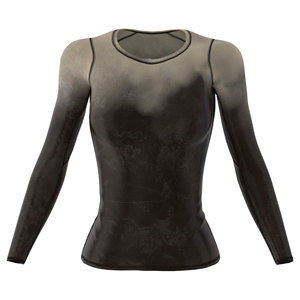 OEM compresión gimnasio camiseta atlética Yoga camiseta mujer Tops Fitness deporte gimnasio camisa Nylon Spandex Yoga activo camisa - Product Image 1