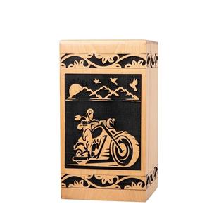 Urne en palissandre faite à la main pour cendres humaines Boîte en bois d'arbre de vie Urne de crémation personnalisée pour cendres fabriquée à la main Grande - Product Image 4