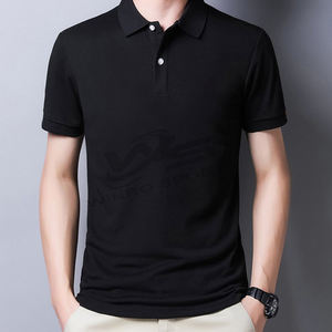 Camiseta Polo original 100% algodón con logotipo personalizado Camiseta polo para hombre - Product Image 3