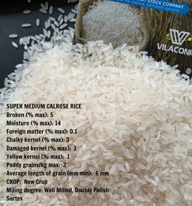 Arroz mediano (Egipto Arroz Camolino-Calrose) de Vietnam Non-GMO Europe Standard Originado en VILACONIC JSC por Eric Phan - Product Image 2