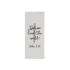 จานกอล์ฟผ้าฝ้ายออร์แกนิก100% พิมพ์ลายฟักทองใบไม้ร่วงดีไซน์ทอแบบมีสไตล์จัดส่ง - Product Image 2