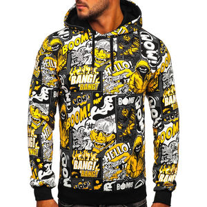High Quality 30% Cotton 70% Polyester <b>Teenagers</b> Customized Pullover Sublimation DTG <b>Hoodies</b> Basics Cotton Blended Hoodie - Product Image 3