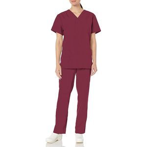 2023 haute qualité médecin uniformes soins infirmiers médicaux gommages uniforme clinique gommage ensembles pantalon uniforme avec conception personnalisée respirant - Product Image 2