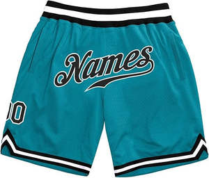 Custom Made Basketball <b>Shorts</b> 100% Polyester Material <b>Lightweight</b> Elastic Waist Sportswear Customized Logo Printing - Product Image 3