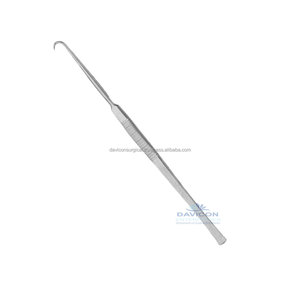 Retractor de Piel BERGMANN, Gancho de Una Punta Afilada, 5.5 Pulgadas, Acero Inoxidable, Instrumento Quirúrgico Manual para ORL - Product Image 6