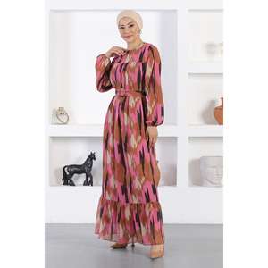 Vestido Casual de Gasa con Estampado - Product Image 4