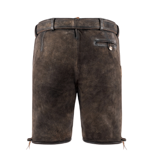 กางเกงขาสั้นผู้ชายแบบแยกวัวแท้เสื้อผ้าบาวาเรีย - Product Image 2