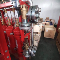 Équipement de lutte contre l'incendie HFC-227ea système de Suppression de gaz FM200