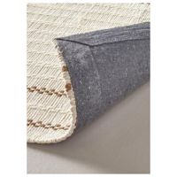 Tapis de couloir moderne fait main réversible, adapté aux animaux de compagnie, en jacquard, lavable, rembourré en coton, pour la maison, les pique-niques, le camping, la prière