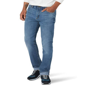 2025 Custom Men's Distributors Male Classic <b>Elasticity</b> Business Straight Denim Pants <b>Jeans</b> - Product Image 4