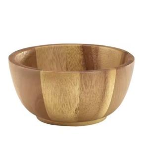 Ensemble de bols à mélanger en bois écologique et multi-usage pour la salade, les fruits ou les plats de service bol classique disponible en bas quantité minimale de commande - Product Image 1