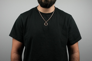 Colgantes Personalizados con Letras de Diamantes VVS Naturales Estilo Hip Hop, Chapados en Oro de 10KT/14KT, para Regalo en Ocasiones Especiales - Product Image 6