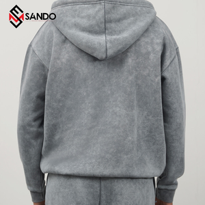 Sudadera con capucha Unisex de alta calidad, sudadera de algodón ligera, 3D personalizado para estampado de hojaldre, Sudadera con capucha de peso pesado de gran tamaño, pantalla - Product Image 6