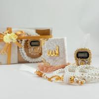 Set Hadiah Mini Quran Zikrmatic Tasbeeh, Set Penghitung Tasbeeh Digital untuk Muslim, Hadiah Pernikahan Islami & Idul Fitri Terlaris 2025
