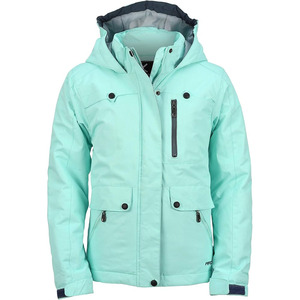 Chaqueta Acolchada Ligera con Capucha para Mujer, Exterior Resistente, Transpirable, Aislamiento Térmico, Bolsillos Funcionales con Cremallera para Uso en Exteriores - Product Image 1