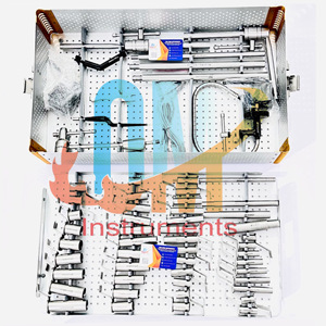 Sistema de Retractor Tubular MIS, Juego Completo, Instrumentos Quirúrgicos de Columna Vertebral de Acero Inoxidable de Grado Médico, Esterilizables, Estándar Alemán - Product Image 1