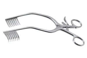 Miskimon Retractor Cerebelar Brazos Angulados, 7x7 Puntas afiladas, 32,0mm Profundidad, 8-34 Inc (22,0 Cm)2428-10 por IMANS - Product Image 3