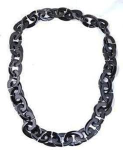 Collier en corne de buffle en laque de teinture couleur beaucoup de couleurs disponibles collier en corne de buffle naturel produit indien fait à la main - Product Image 3