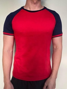 T-shirt à col rond pour homme, manches courtes, coupe classique, 100% coton jersey, imprimé sérigraphié, écologique, couleur unie, décontracté - Product Image 3