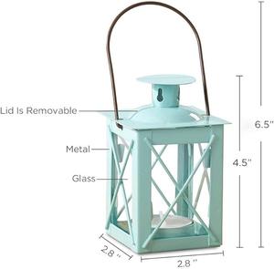 Hermoso Diseño de Farolillo Metálico Hecho a Mano - Product Image 2