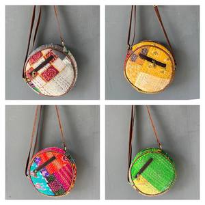 Gypsy Studio Women Hippie Sling Handmade Cross body Bag Boho Chic Patchwork Embroidered Shoulder <b>Large</b> <b>Purse</b> - Product Image 2