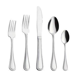 Stylish Metal Cutlery <b>Set</b> With Amazing Handle Silver Finished <b>for</b> Home And Wedding Tabletop <b>Dinnerware</b> Flatware <b>Sets</b> - Product Image 1