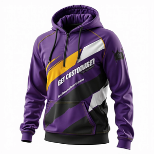 Sudadera con Capucha Personalizada para Hombre, Estilo Urbano, Duradera, Talla Grande, 100% Poliéster, Sensación de Tela de Algodón para Invierno - Product Image 5