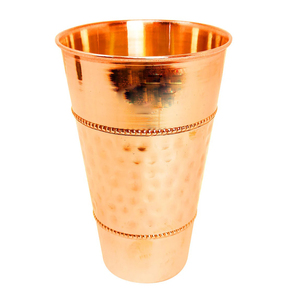 สินค้าขายดีแก้วใส่เครื่องดื่มทำจากทองแดงชิ้นส่วนที่กำหนดเองแก้วน้ำเสิร์ฟแก้วโลหะด้านบนลดราคา - Product Image 5