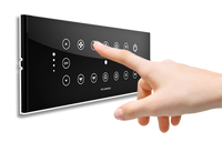 Interrupteur mural intelligent Tuya WiFi 6A avec variateur de lumière, automatisation domestique, minuterie contrôlée par application ou enceinte intelligente