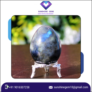 ไข่คริสตัลลาบราดอไรต์ขัดไข่อัญมณีลาบราดอไรต์ธรรมชาติสำหรับการตกแต่งแกะสลักไม้กายสิทธิ์นวดไข่ยุโรป - Product Image 4