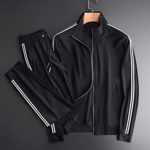 Conjunto Deportivo para Hombre, Unisex, Liso, 280 g/m², Felpa de Poliéster/Algodón, Peso Medio, Anti-UV, Transpirable, Ecológico, Cintura Elástica - Product Image 1