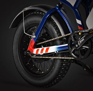 Aimos Youth <span class=keywords><strong>Fat</strong></span> Tire Vélo électrique de qualité supérieure, vélo électrique de 20 pouces de style <span class=keywords><strong>Super73</strong></span> pour enfants et adolescents, 250W/1000W avec Shimano 7 vitesses - Product Image 4