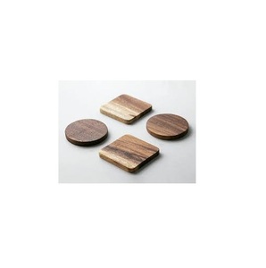 100% Natural <b>Wooden</b> Coasters for Beverages Glass Wood Coaster <b>Set</b> for Dining Table <b>Tea</b> Coffee Tableware Coaster Top Selling - Product Image 5