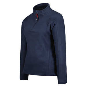 Cómoda ropa de invierno para mujer, ropa de exterior, chaqueta de lana Polar con cremallera de cuarto, chaqueta especial de invierno suave y transpirable con cuello levantado - Product Image 3