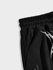 กางเกงสเวตเตอร์นุ่มใส่ได้ทั้งชายและหญิงกางเกงผ้าลำลองแบบหลวมสำหรับใส่ไปยิม - Product Image 5